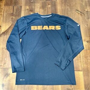 Nike Chicago Bears Dri-FIT Long Sleeve Shirt